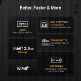 اللوحة الأم ASUS TUF GAMING Z890-PRO WIFI – أداء ثابت وبنية قوية
