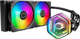 G-Pro, CPU Liquid Fan, GPRO L240 CPU Cooler, Black