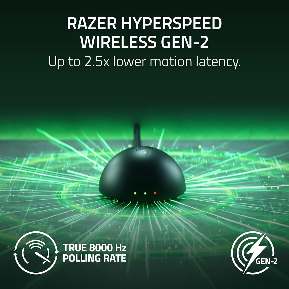 RAZER Viper V4 Pro 50K Optical Sensor Wirless Gaming Mouse - Black RZ01-05630100-R3G1