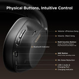 UGREEN HiTune Max5c Hybrid Active Noise-Cancelling 35dB Headphones Black