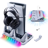قاعدة تبريد متعددة الوظائف Dobe TP5-3557 لجهاز PS5 / PS5 Slim