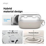 Elago Galaxy Buds 4 / 4 Pro Clear Hang Case - Clear