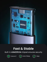 يوجرين علبة تحويل من يو إس بي سي إلى إم.2 إن جي إف إف 5 جي مع كابل من يو إس بي إيه إلى يو إس بي سي بطول 50 سم