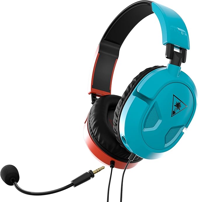 Turtle Beach Recon 50 Wired Gaming Headset - Red & Blue