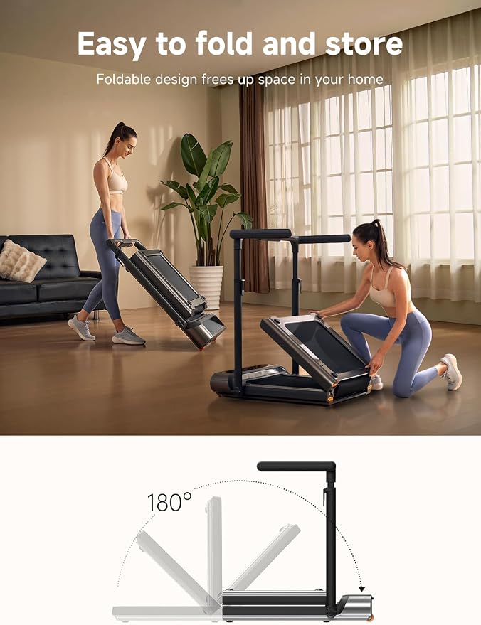 KingSmith Foldable Treadmill TRMX16F with Max Speed 16km/h With 1.5 Brushless Motor