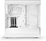 HYTE Y40 Panoramic Tempered Glass ATX Mid Tower Case, White