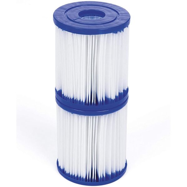 BESTWAY FILTER CARTRIDGE(I) (Contents:1 set fliter Cartridge, 2pcs , apply to 330GAL Filter pump)  / 58093