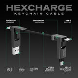 Statik HexCharge Cable 4in1 - Black