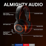 SteelSeries Arctis Nova 3 Type C Wired Gaming Headset - Black SS-61631