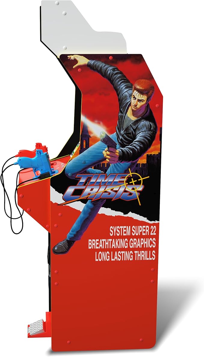 ARCADE1up DELUXE Time Crisis Gaming Arcade Machine – Level Up
