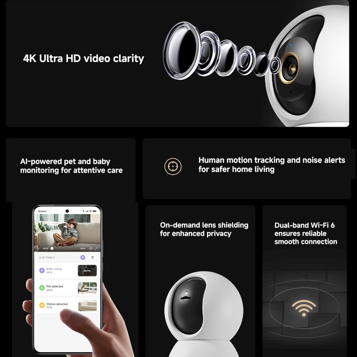 كاميرا شاومي الذكية سي ٧٠١ – إصدار بريطاني