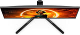 AOC U34G3XM 34" WQHD(3440 x 1440), 144Hz Refresh Rate, 1ms Response Time, VA Flat Gaming Monitor - Black