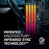 Kingston Fury Renegade Black RGB XMP 32GB (2x16GB) 6800MT/s DDR5 Silver/Black