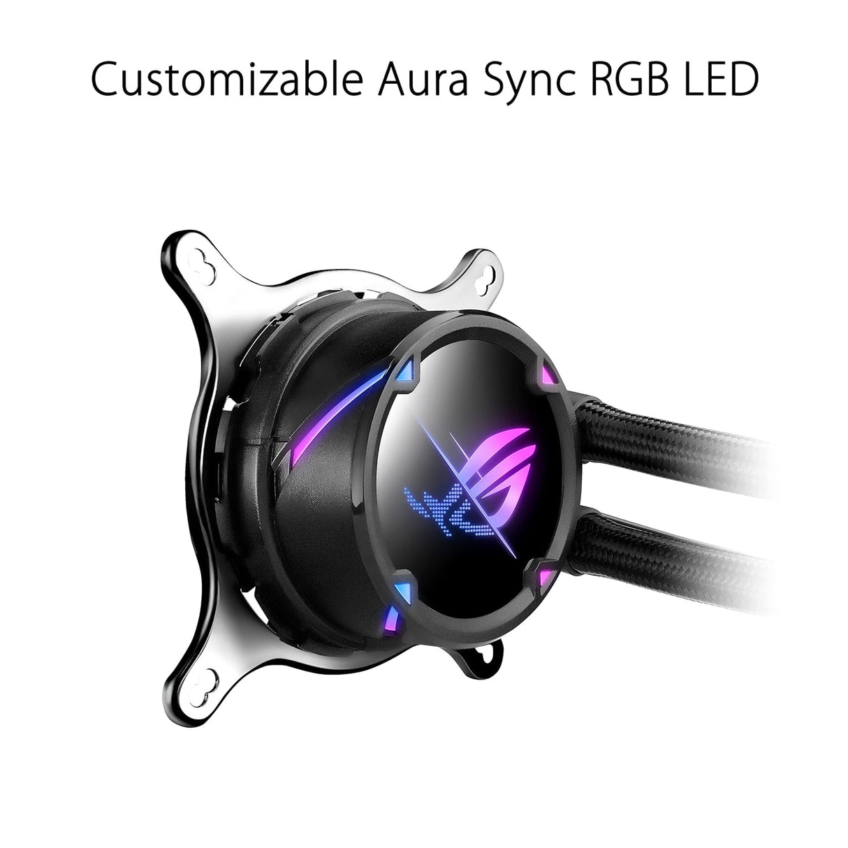 Asus ROG Strix LC II 360 ARGB 360mm AiO Liquid CPU Cooler - Black