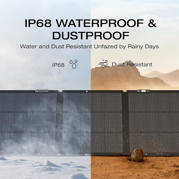 EcoFlow 160W Lightweight Portable Solar Panel