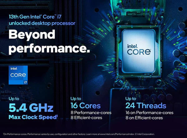 INTEL CORE CPU  i7 13700K 3.4GHz/30M PROCESSOR