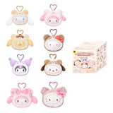 Sanrio characters Fluffy Teddy Bear Series Plush Pendant (Blind Box)