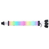 كابل تمديد ليان لي سترايمر بلس V2 12+4 إلى 3x8 دليل إضاءة 8 مصابيح LED مزود بوحدة تزويد طاقة