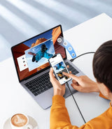 UGREEN USB-C to Lightning M/M Cable  20W Aluminum Shell Braided 1m (Black)US304