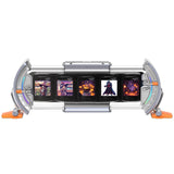 Divoom Times Gate Pixel Art Informative Cyberpunk Digital Clock Display - Silver