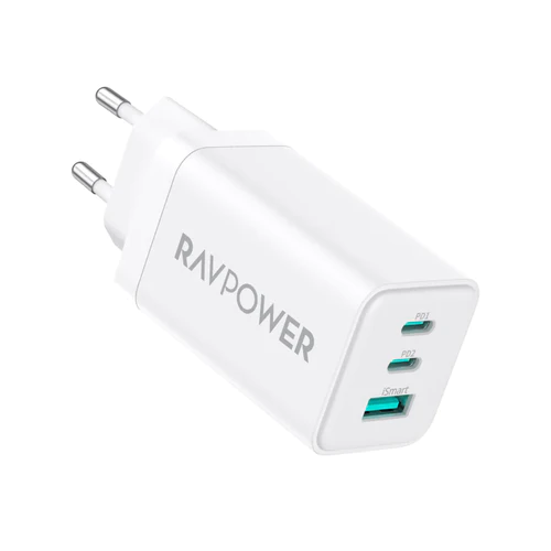 Ravpower RP-PC172 PD 65W 3-Port Wall Charger Black