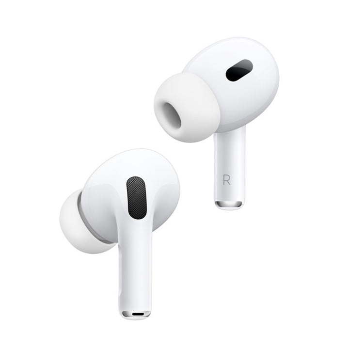 سماعات Apple AirPods Pro الجيل الثاني مع علبة شحن MagSafe بمنفذ USB-C – أبيض