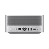 Apple Mac Studio M1Ultra Chip, 64GB RAM, 4TB SSD, 20-Core CPU, 64-Core GPU, 32-Core Neural Engine - Silver