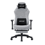 Andaseat Luna Series Fabric Gaming Chair with Footrest - Grey