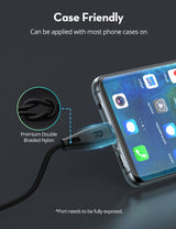 RAVPower RP-CB1037 60W C-C 1.2M USB2.0 3A Cable Black - RP-CB1037B