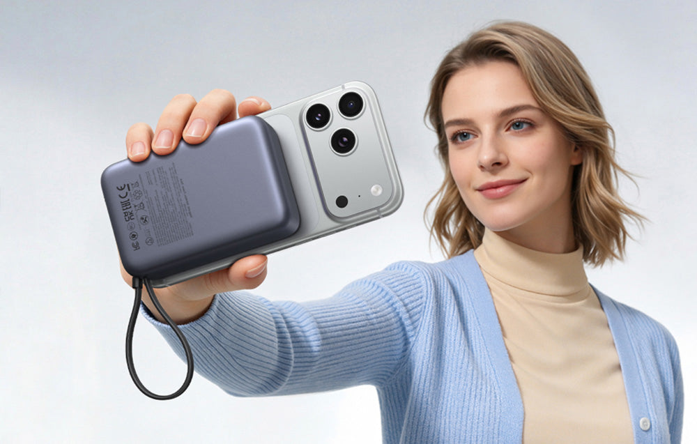 UGREEN Magnetic Wireless Power Bank 10000mAh 30W 1C+15W Space GrayQI2 - PB567