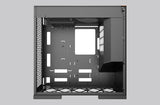 Geometric Future Model 8 Cowboy Mid Tower Glass Case - Black