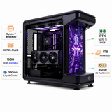 Custom Gaming PC AMD Ryzen 7 9850X3D, RTX 5070 Ti 16GB, 16GB DDR5 6000MHz RAM, 1TB SSD, Windows 11 Pro