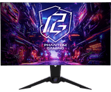 Asrock PGO32UFS 32" Dual Display Mode (4K/UHD 240Hz & FHD 480Hz), 0.03ms Response Time, HDMI 2.1, AMD FreeSync Premium Pro Flat Gaming Monitor - Black
