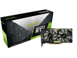 Manli GeForce RTX 3050 6GB GDDR6 Gaming Graphic Card - Black