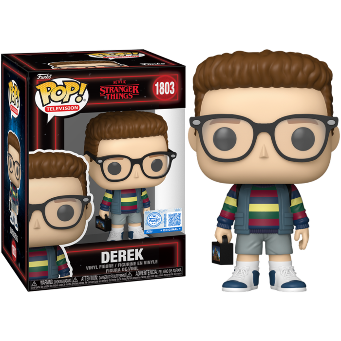 FUNKO POP: STRANGER THINGS- DEREK TURNBOW (EXC)