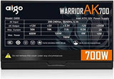Aigo Warrior AK700 Max 700W Silent RGB Fan 220V ATX Power Supply