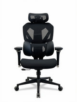 Sades Phoenix SA-AD10-B Adjustable Mesh Gaming Chair with 6D Armrest - Black