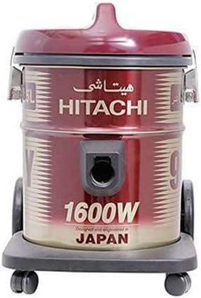 Hitachi 1600W Drum Vacuum Cleaner, 15L, CV-940Y WR – Wine Red
