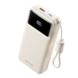 Vention Power Bank 20000mAh (USB-C + USB-C/USB-C/USB-A) with Built-in USB-C to USB-C Cable 22.5W