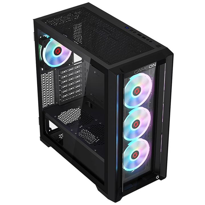 باقة الألعاب الكاملة – i7-14700F / RTX 5060 Ti / رام 32GB + شاشة 300Hz + كرسي + طاولة + كومبو ملحقات