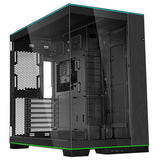 كيس LIAN LI O11D EVO RGB E-ATX متوسط الحجم لتجميعات الألعاب – أسود (بدون مراوح)