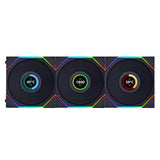 مراوح Lian Li UNI FAN TL LCD 120mm ARGB مع شاشة LCD بحجم 1.6" – (عدد 3 مراوح) – أسود