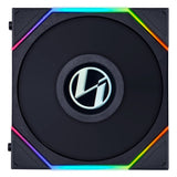 مراوح Lian Li UNI FAN TL LCD 120mm ARGB مع شاشة LCD بحجم 1.6" – (عدد 3 مراوح) – أسود
