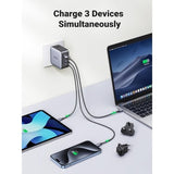 UGREEN GaN 65W Fast Charger (3-Port) CD296 CD296-90409