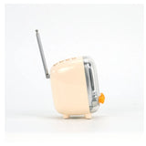 مكبر الصوت الصغير بلوتوث ديفووم تيفوو-2 مع ألبوم صور وكلمات الأغاني - ابيض