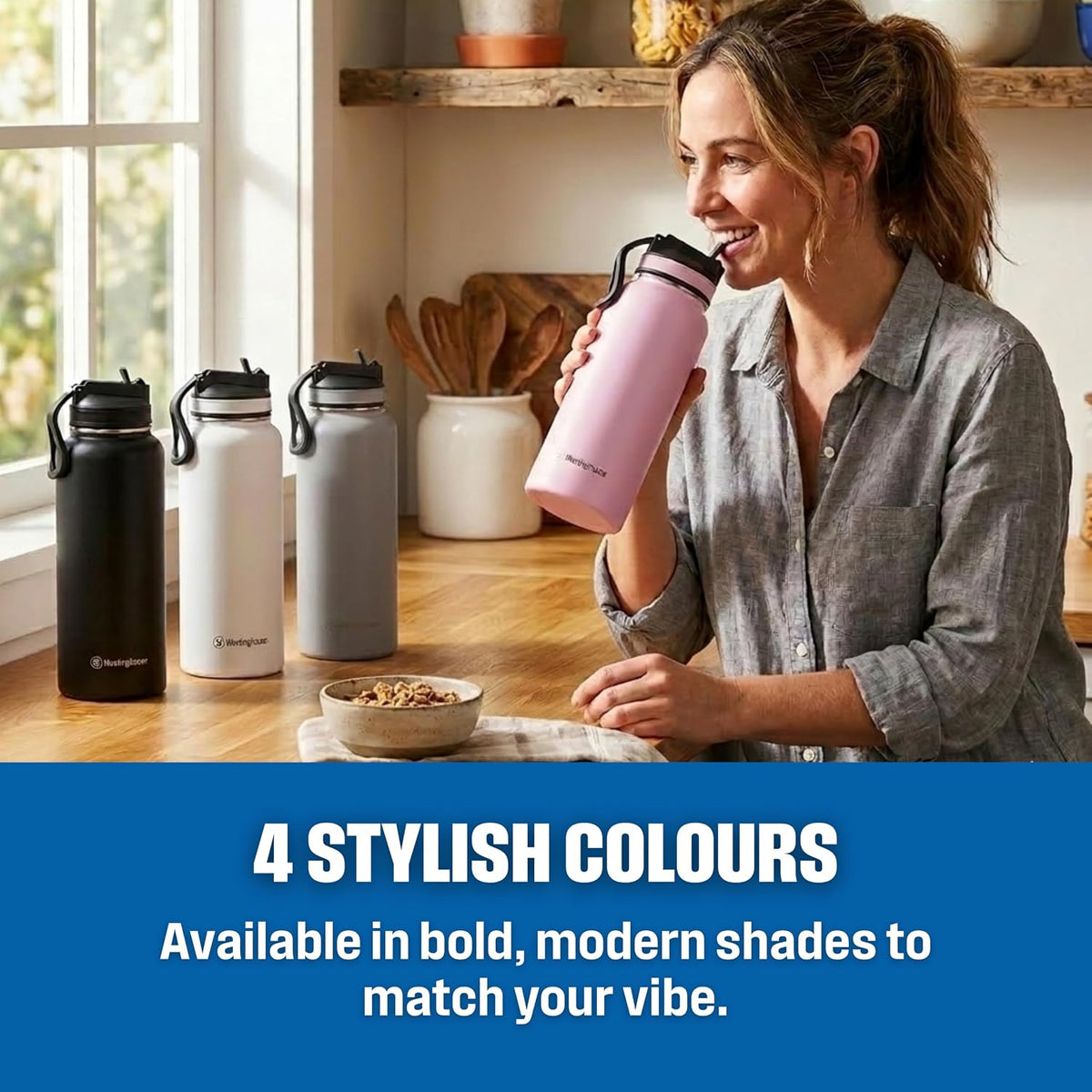 Westinghouse 32oz / 946ml Double Wall Stainless Steel Tumbler WCBL0057