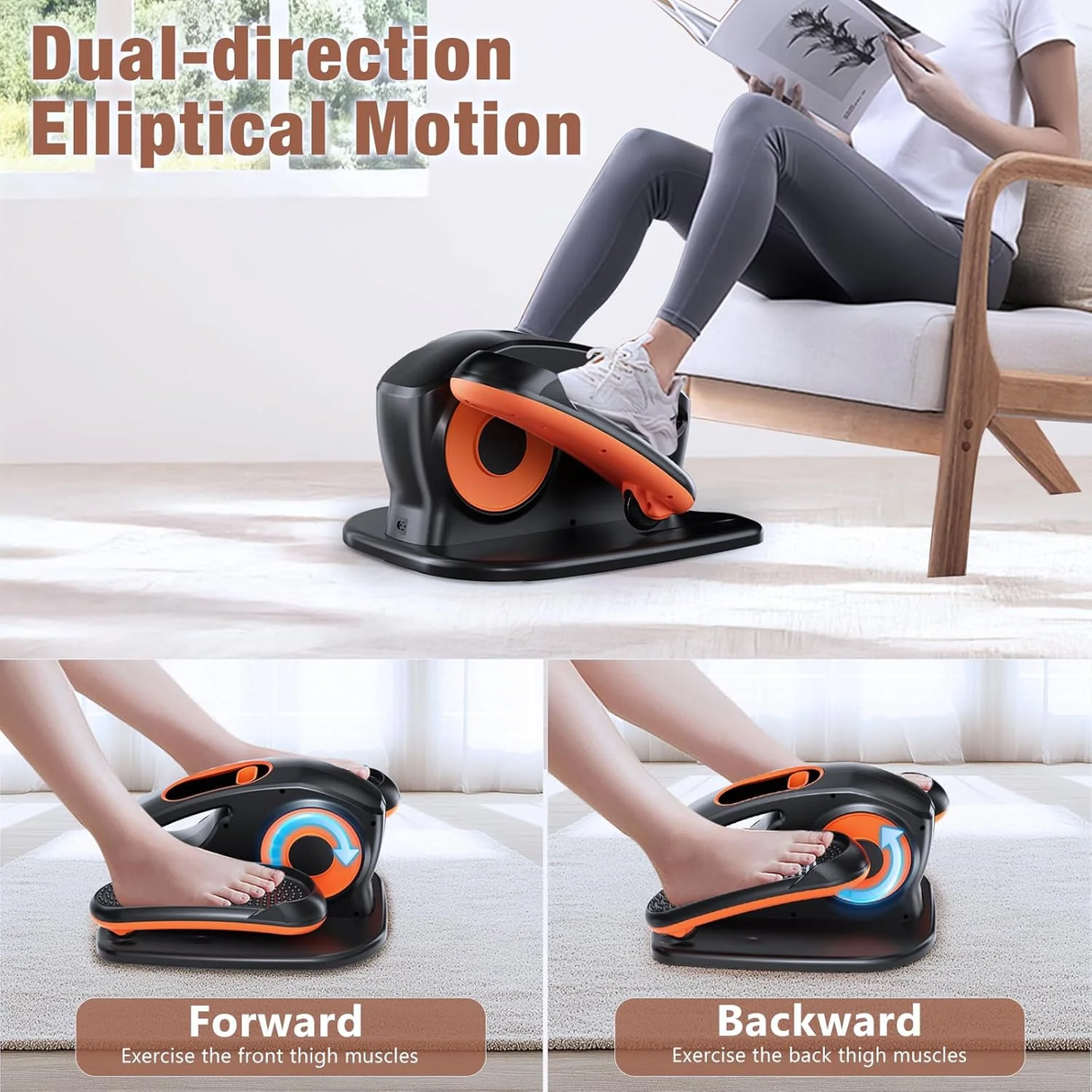 Electric elliptical bike