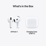 ايربودز ابل 4 (Apple AirPods 4) – تصميم جديد وصوت ذكي