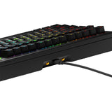 Glorious GMMK 3 75% Prebuilt Wired Mechanical Gaming Keyboard - Black (Arabic Layout)