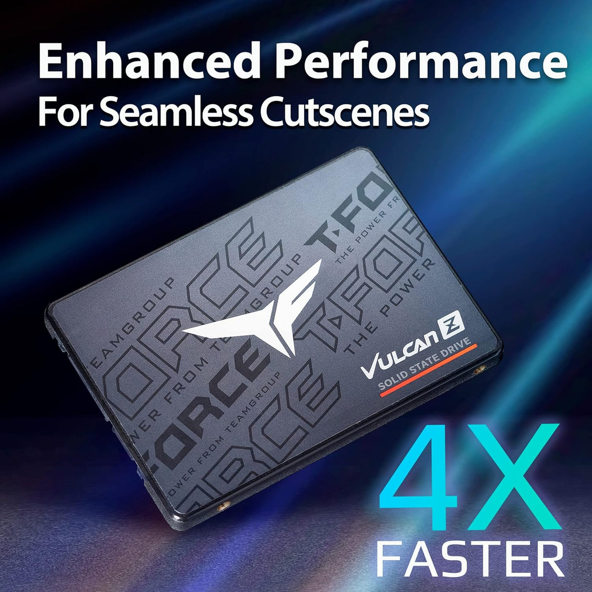 T.Force Vulcan Z 2.5 inch 512GB Solid State Drive Sata III 6GB/s